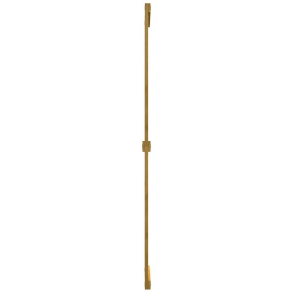 Врата за плевня CORONA 100x210 cm масивна дървесина бор