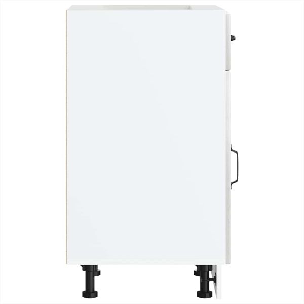 Кухненски шкаф Lucca, бетонно сив, инженерно дърво