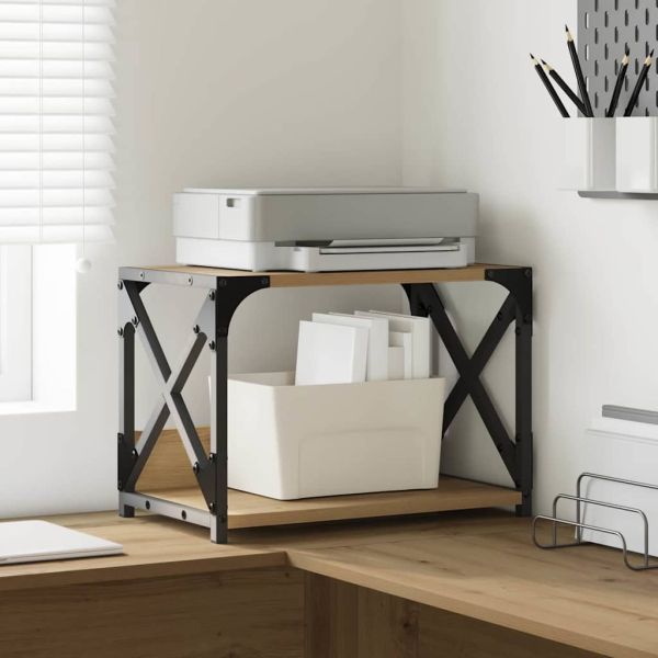 Стойка за принтер Дъб 44 x 26 x 31.5 см Инженерно дърво