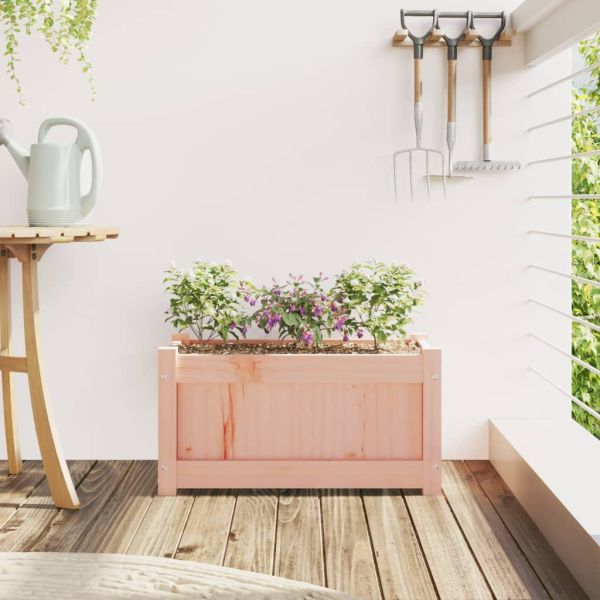 Градински сандък, 60x31x31 см, дугласко дърво масив