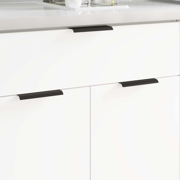 Дръжка 725 pcs Черно 120 x 39.6 x 17 мм Алуминий