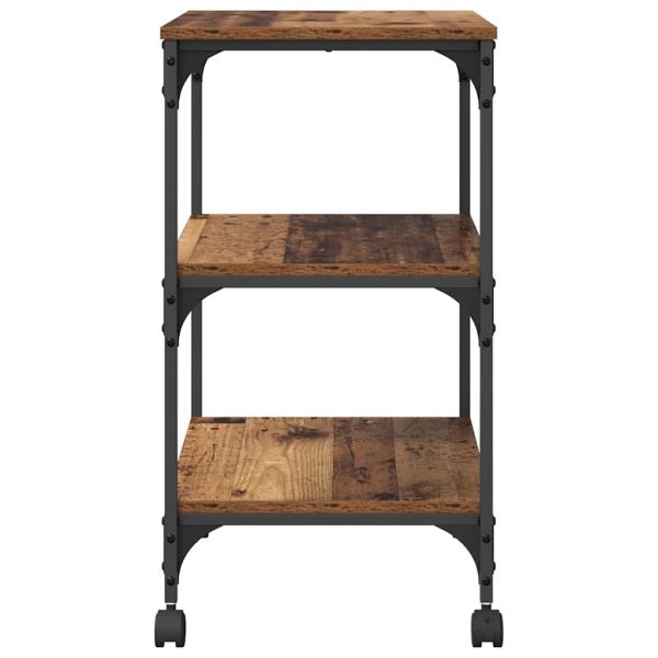 Стойка за принтер Старо дърво 50 x 41 x 75 см Инженерно дърво