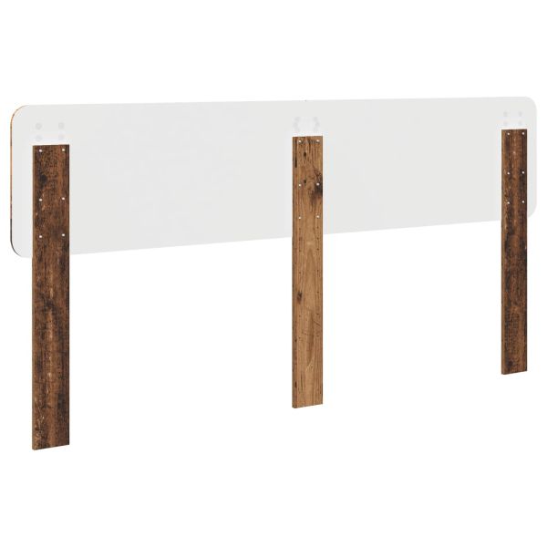 Облегалка за глава с таблото Старо дърво 200 cm Инженерно дърво