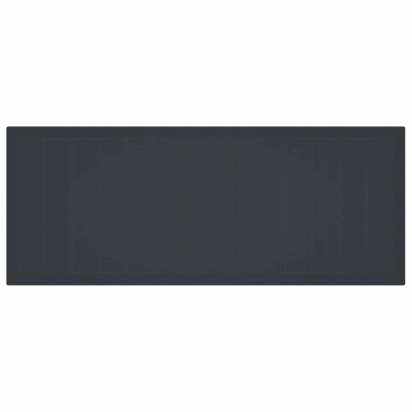 Комплект за хранене в градината 9 pcs Антрацит Полипропилен