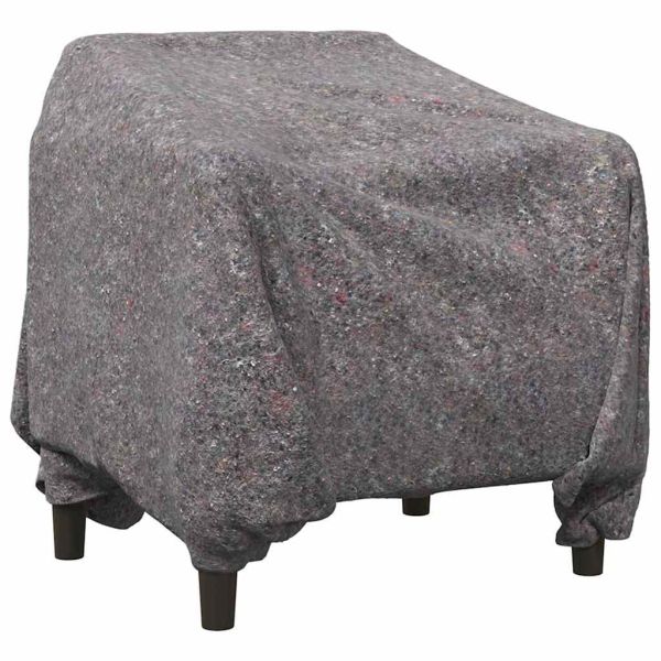 Одеяла за преместване 5 pcs Сив 150 x 200 cm текстил