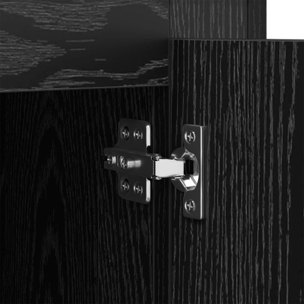 Скейдбордове с чекмедже 3 pcs Черния дъб 70 x 35,5 x 67,5 см