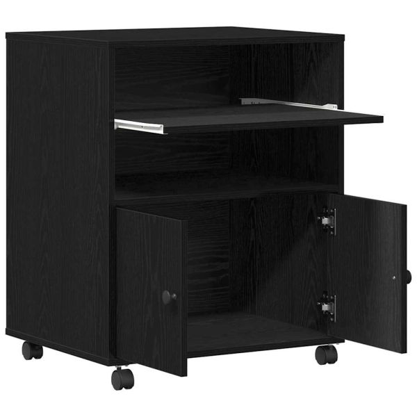 Стойка за принтер Черния дъб 60 x 48 x 74 см Инженерно дърво