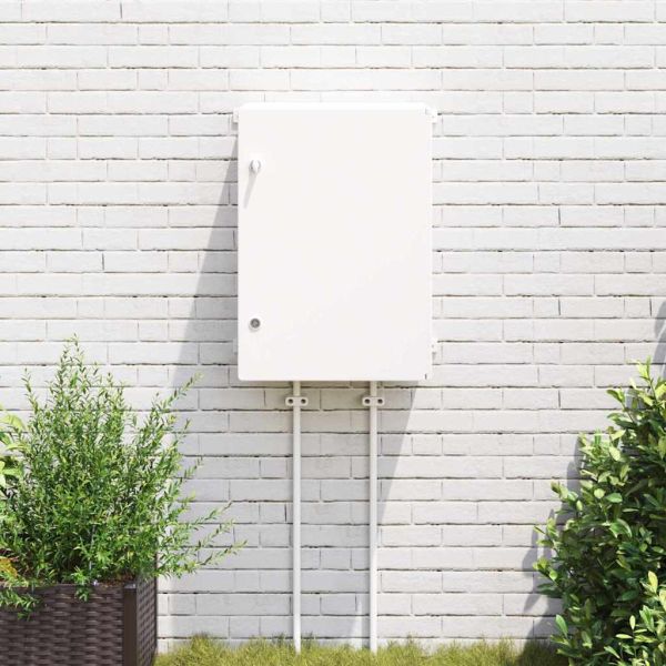 Контролен шкаф Сив 47 x 20 x 60 см ABS пластмаса