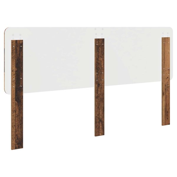 Облегалка за глава с таблото Старо дърво 150 cm Инженерно дърво