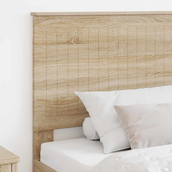 Облегалка за глава с таблото Сонома дъб 100 cm Инженерно дърво