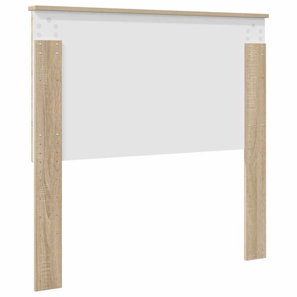 Облегалка за глава с таблото Сонома дъб 100 cm Инженерно дърво