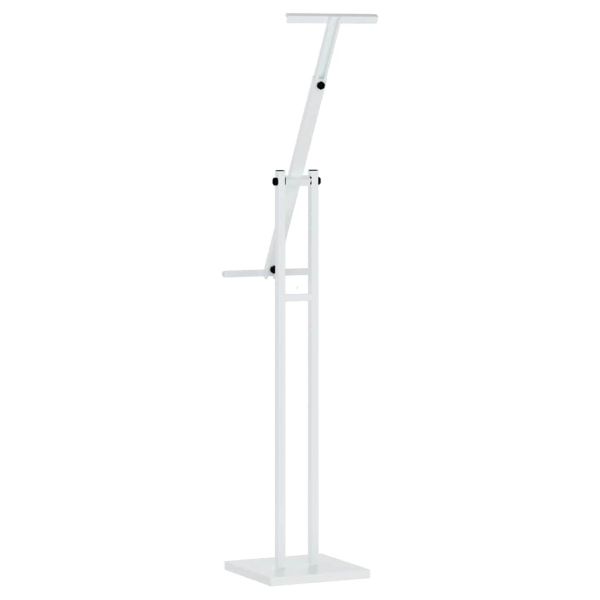 Стендове за търговски прояви 2 pcs Бяло 26,5 x 26,5 x 127 см