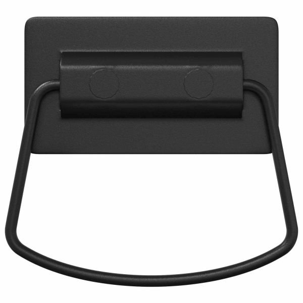 Дръжки за шкафове 12 pcs Черно 85 x 45 мм Метал