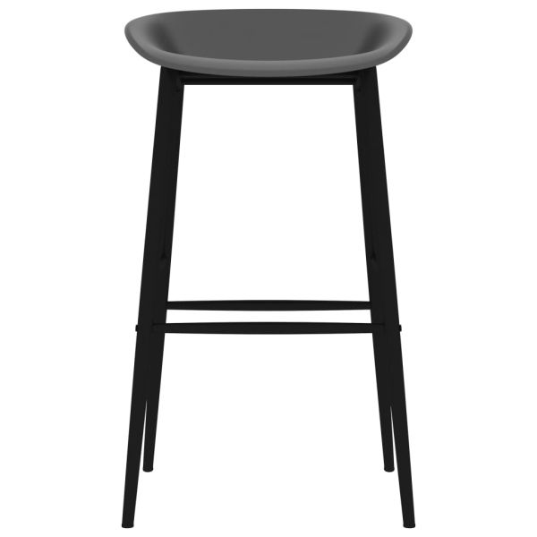 Бар комплект от 5 части, черно и сиво