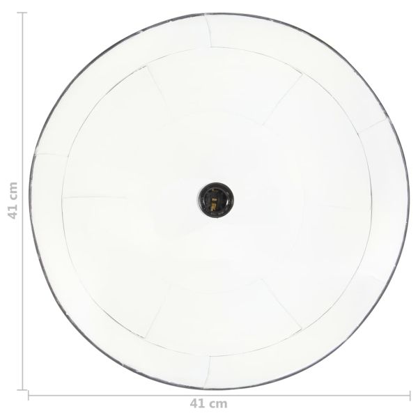 Индустриален винтидж пендел 25 W черен кръгъл 41 см E27