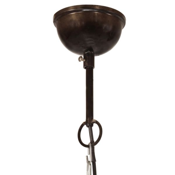 Индустриална пенделна лампа 25 W многоцветна кръгла 40 cm E27