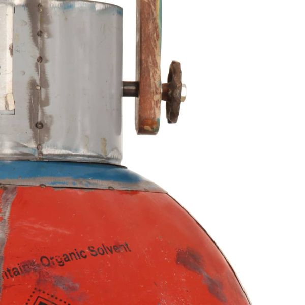 Индустриална пенделна лампа 25 W многоцветна кръгла 40 cm E27