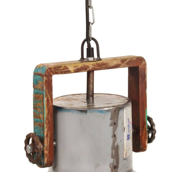 Индустриална пенделна лампа 25 W многоцветна кръгла 40 cm E27