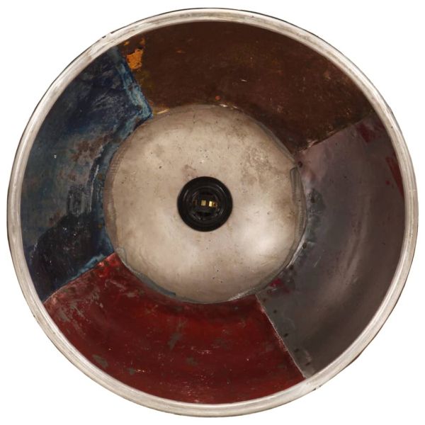 Индустриална пенделна лампа 25 W многоцветна кръгла 40 cm E27