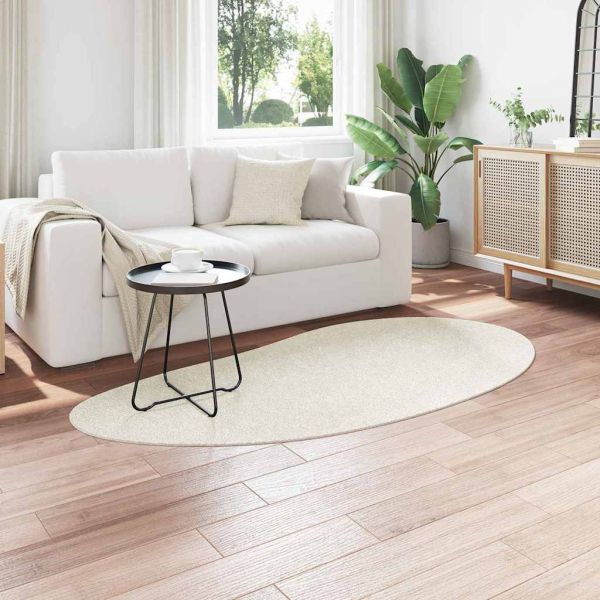 Килими за помещение HUARTE Крем 100 x 200 cm Полиестер