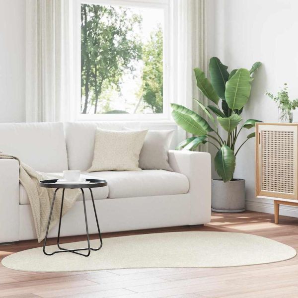 Килими за помещение HUARTE Крем 140 x 200 cm Полиестер