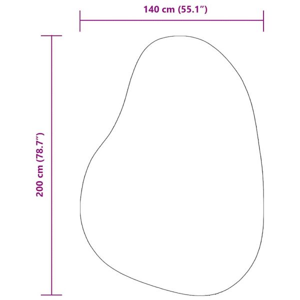 Килими за помещение HUARTE Горско зелено 140 x 200 cm Полиестер