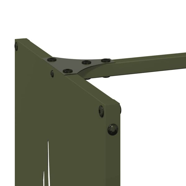 Стойка за дърва, 40x30x80 см, студеновалцувана стомана