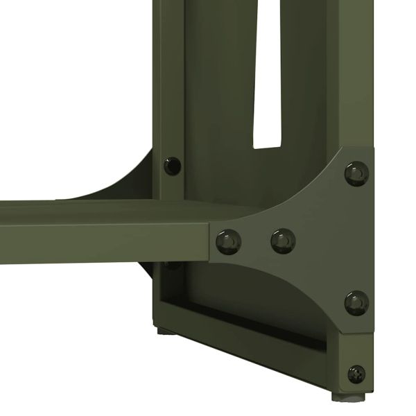 Стойка за дърва, 40x30x80 см, студеновалцувана стомана