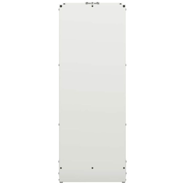 Стойка за дърва, бяла, 40x30x80 см, студеновалцувана стомана