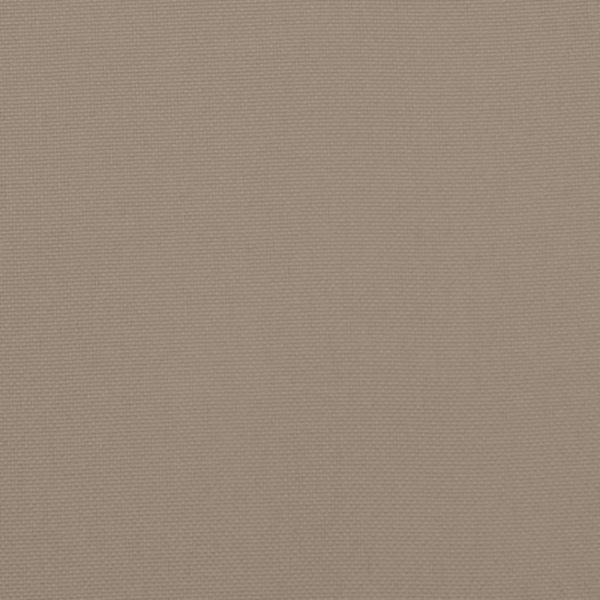 Палетна възглавница таупе 58x58x10 см плат