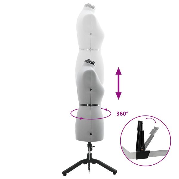 Регулируем формат за рокля женски Сив m Кадифе