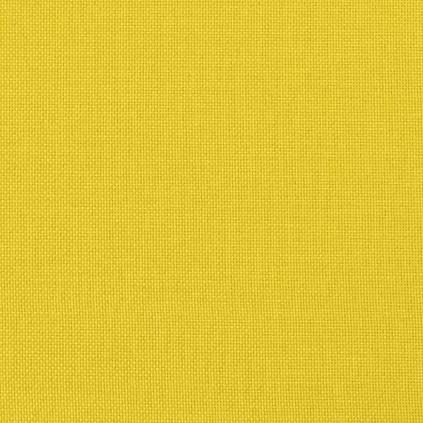 Модулен диван с табуретка, светложълт, 100x100x48 см