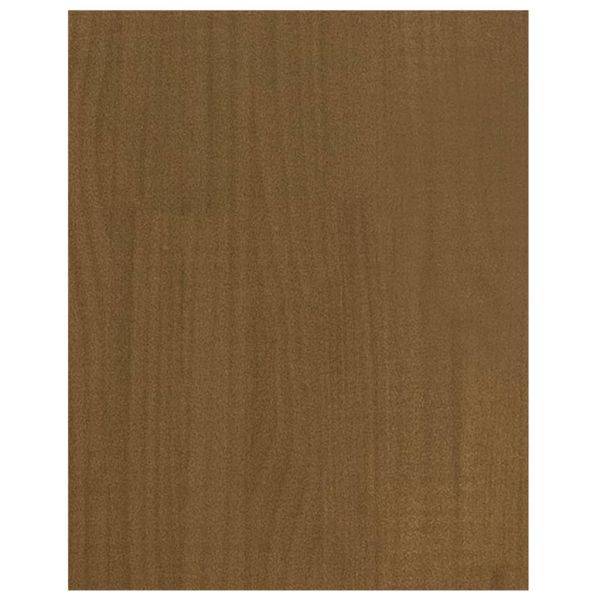 ТВ шкаф, меденокафяв, 70x33x42 см, бор масив