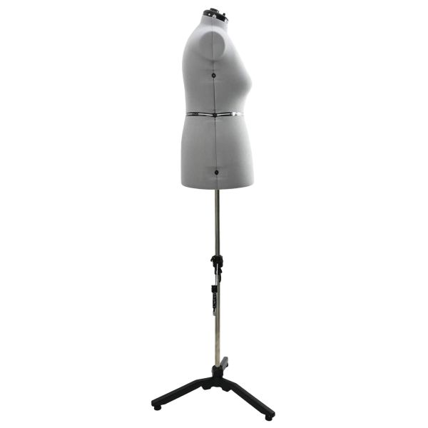 Регулируем формат за рокля женски Сив l Кадифе