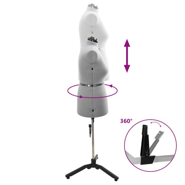 Регулируем формат за рокля женски Сив l Кадифе