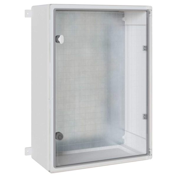 Контролен шкаф Сив 50 x 24,5 x 70 см ABS пластмаса