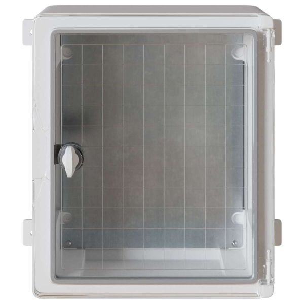 Контролен шкаф Сив 30 x 16,5 x 35 см ABS пластмаса