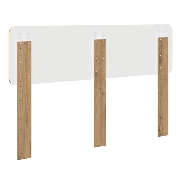 Облегалка за глава с таблото Дъб 140 cm Инженерно дърво