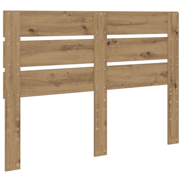 Облегалка за глава с таблото Дъб 150 cm Инженерно дърво