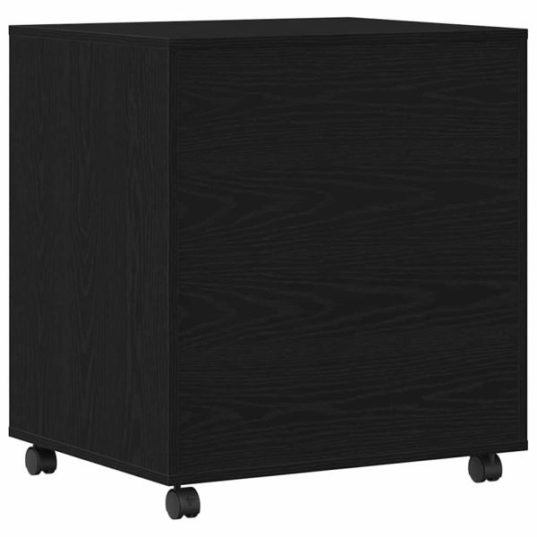 Стойка за принтер Черен дъб 60 x 50 x 67 см Инженерно дърво