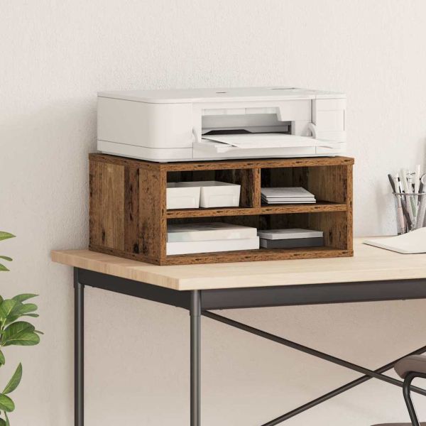 Стойка за принтер Старо дърво 49 x 40 x 22.5 см Инженерно дърво
