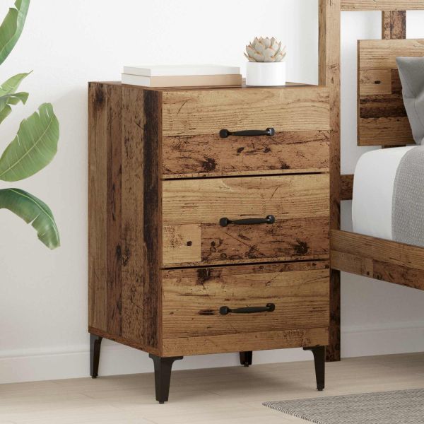 Нощен шкаф Старо дърво 40 х 40.5 х 66 см Инженерно дърво