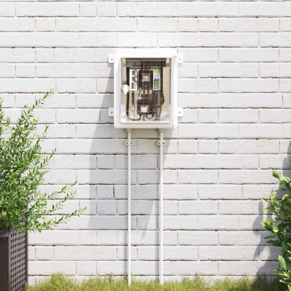 Контролен шкаф Сив 47 x 20 x 60 см ABS пластмаса