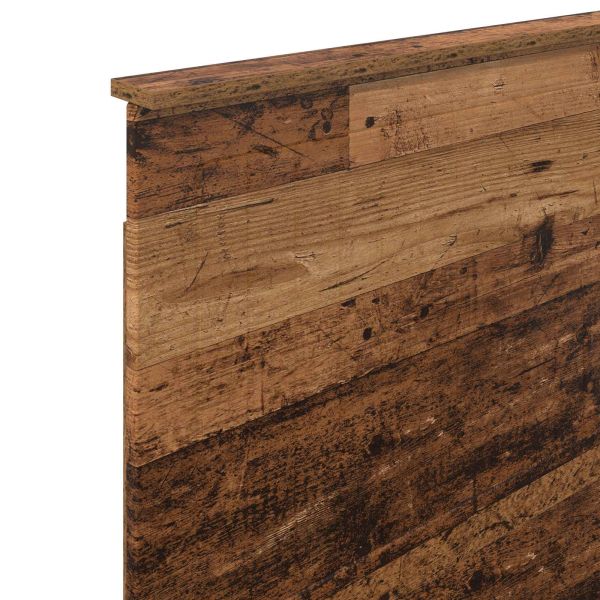 Облегалка за глава с таблото Старо дърво 75 cm Инженерно дърво