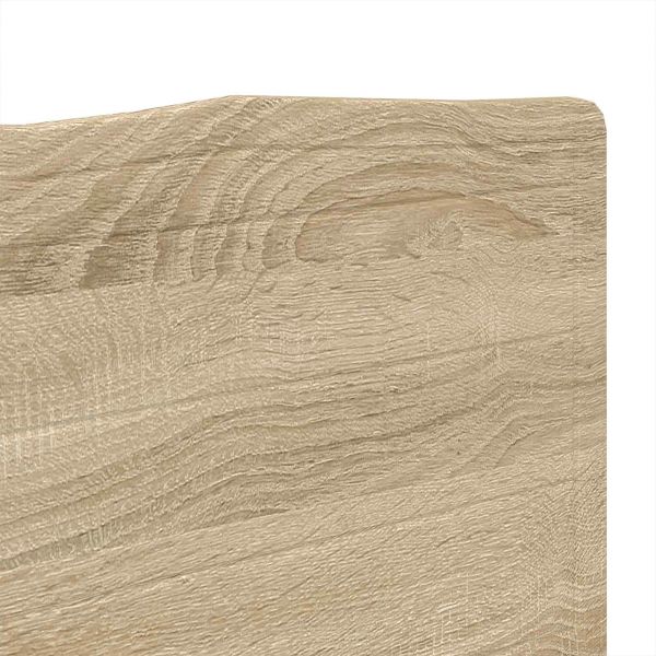 Облегалка за глава с таблото Сонома дъб 200 cm Инженерно дърво