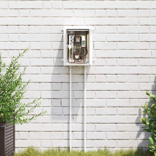 Контролен шкаф Сив 47 x 20 x 60 см ABS пластмаса