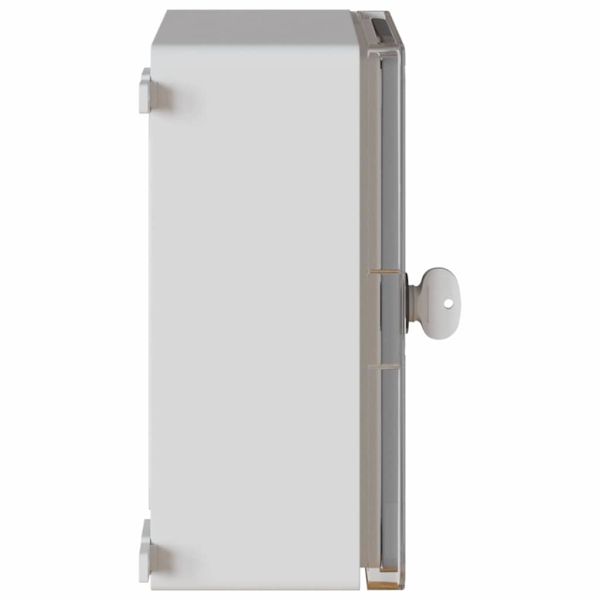 Контролен шкаф Сив 47 x 20 x 60 см ABS пластмаса