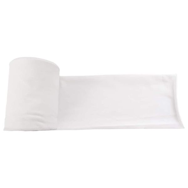 Тръба за оттичане Бяло 16 x 1000 см текстил