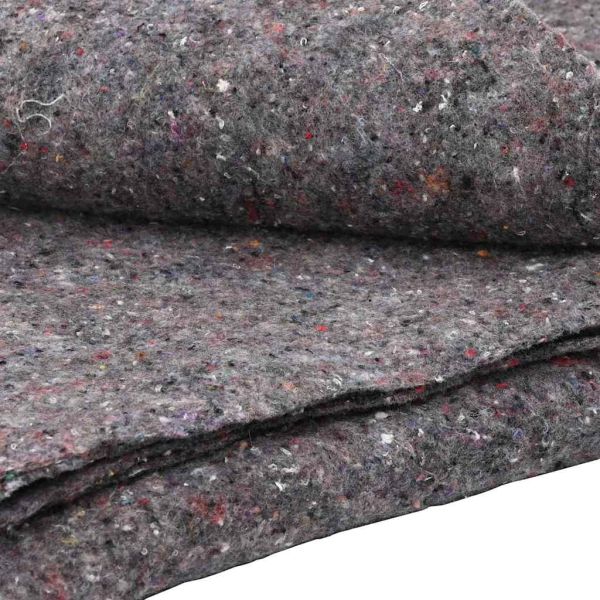 Одеяла за преместване 25 pcs Сив 150 x 200 cm текстил