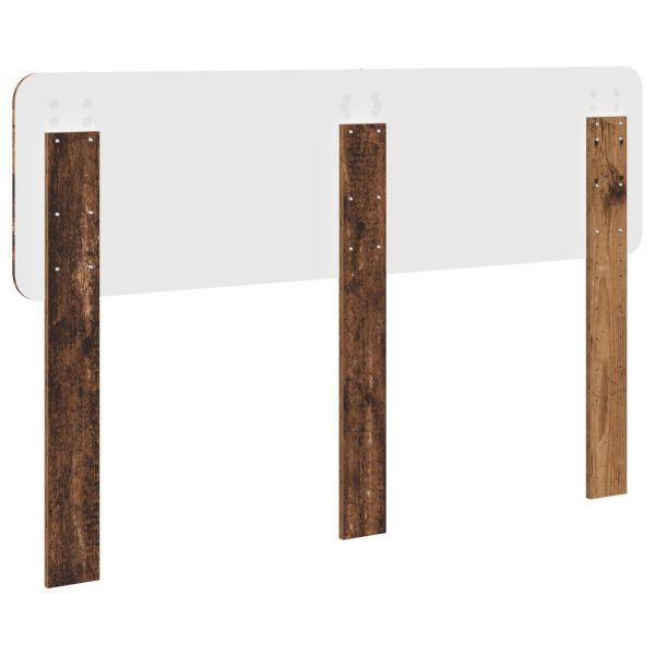 Облегалка за глава с таблото Старо дърво 140 cm Инженерно дърво